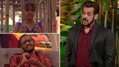 Bigg Boss 15: Salman Khan criticizes Abhijeet Bichukale for demanding a kiss from Devoleena Bhattacharjee