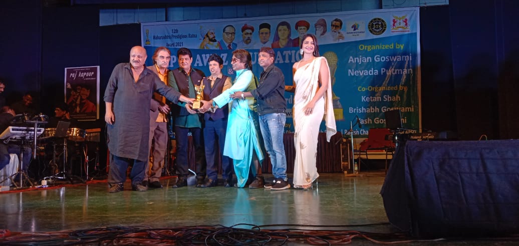 Shantanu Bhamare Awarded With Best Producer Of Maharashtra 