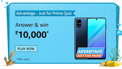Amazon Advantage Just for Prime Quiz Answers