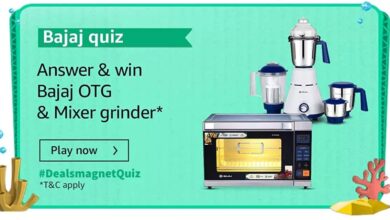 Amazon Bajaj Quiz Answers July 2021 Win Bajaj OTG & Mixer Grinder
