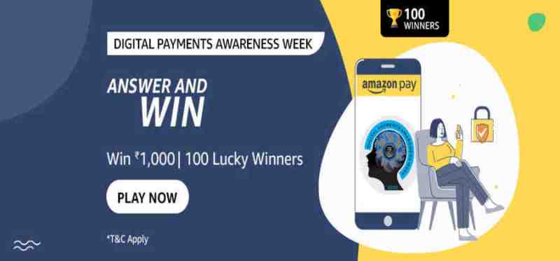 Amazon Digital Payments Awareness Week Quiz