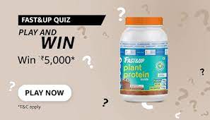 Amazon Fast & Up Quiz Answers Win 5000
