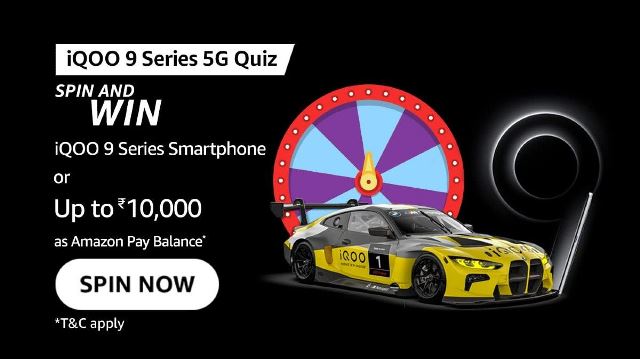 Amazon IQOO 9 Series 5G Quiz Answer