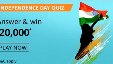 Amazon Independence Day Quiz Answers