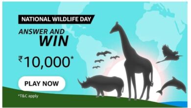 Amazon National Wildlife day quiz