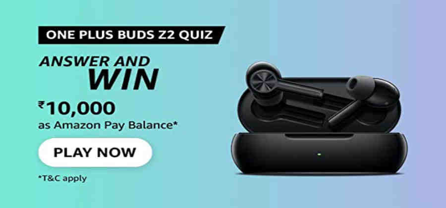 Amazon OnePlus Buds Z2 Quiz Answers