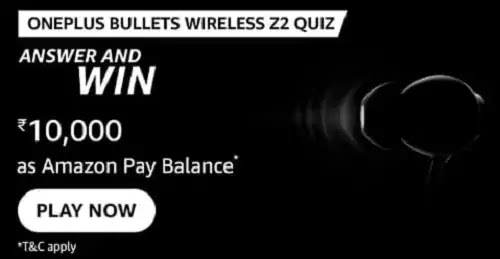 Amazon OnePlus Bullets Wireless Z2 Quiz