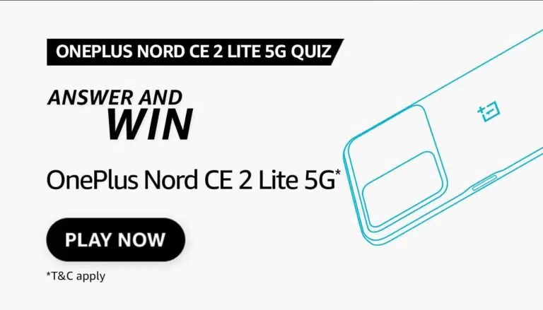 Amazon OnePlus Nord CE 2 Lite 5G Quiz Answers 