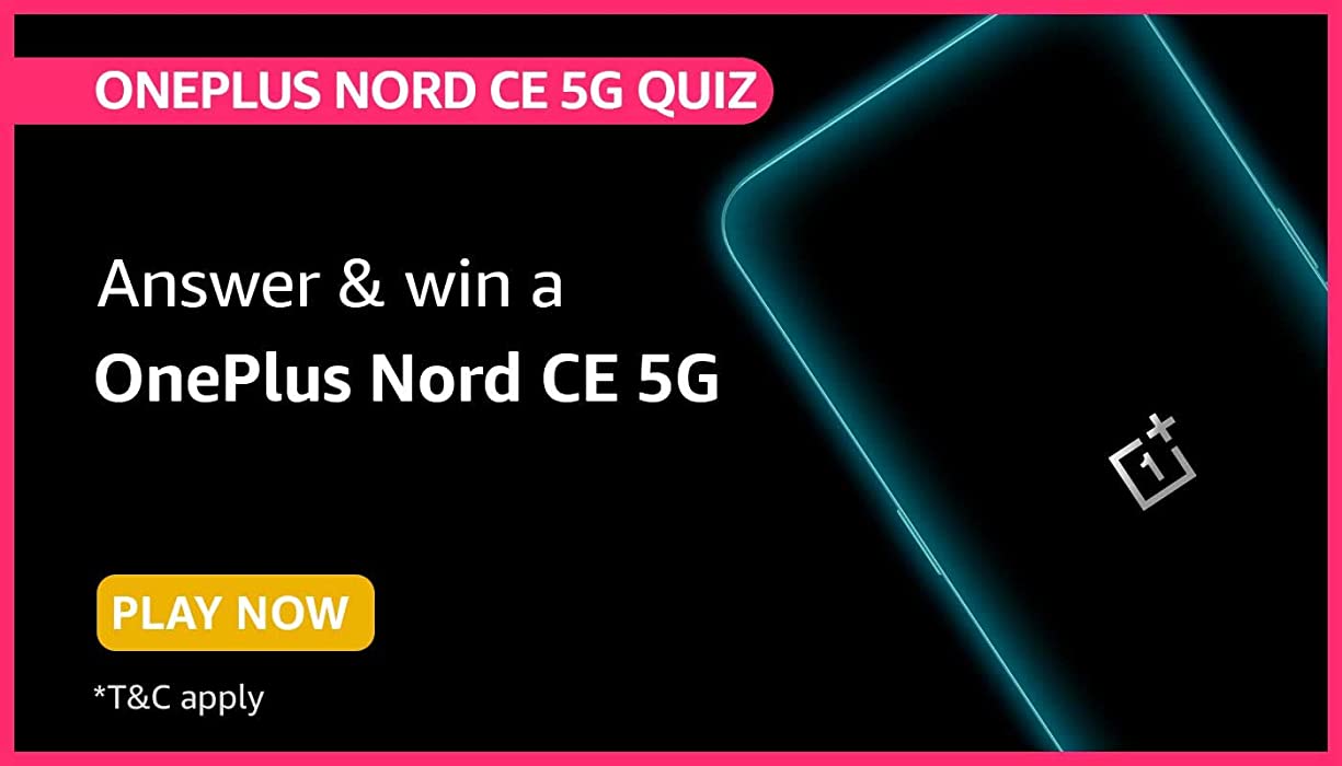 Amazon OnePlus Nord CE 5G Quiz