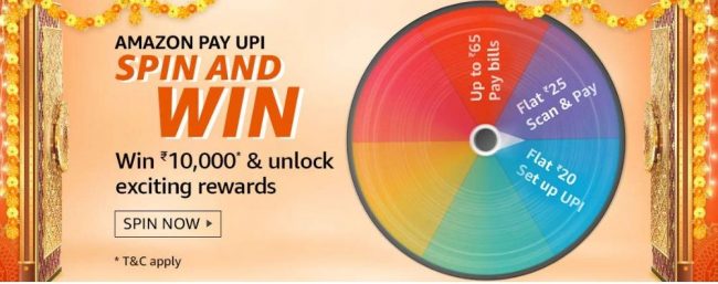 Amazon Pay UPI Spin And Win Quiz Answers