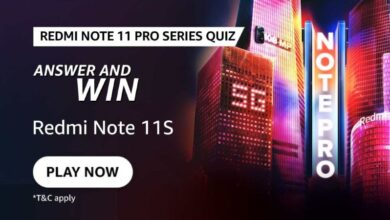Amazon Redmi Note 11 Pro Series Quiz