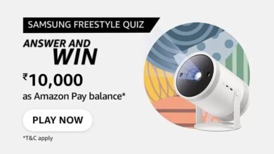 Amazon Samsung Freestyle Quiz Answers