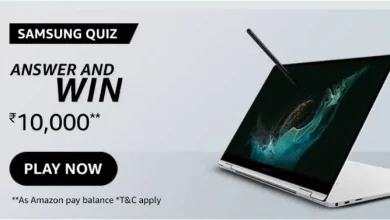 Amazon Samsung Laptops Quiz Answers