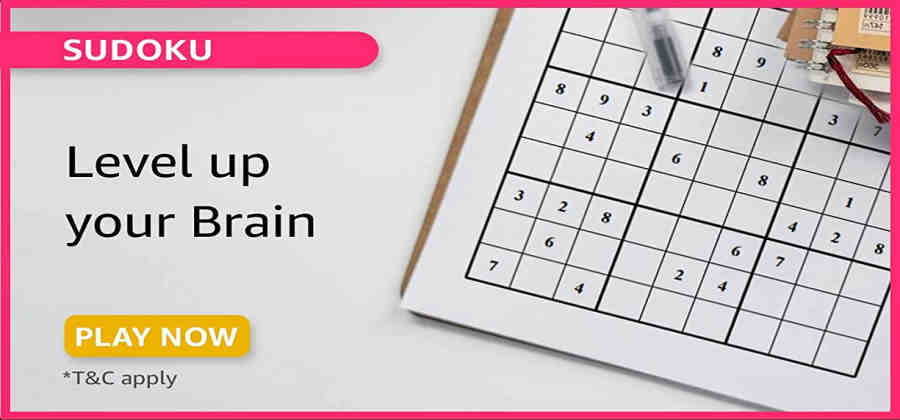 Amazon Sudoku Quiz Answers