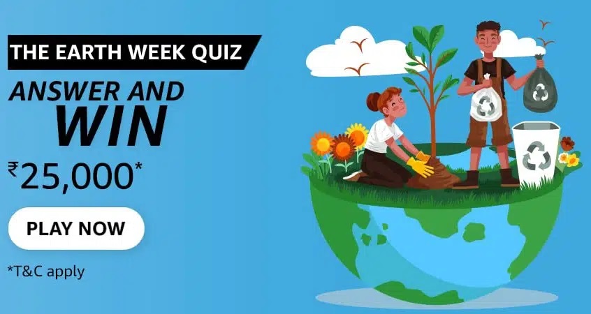 Amazon The Earth Week Quiz Answers