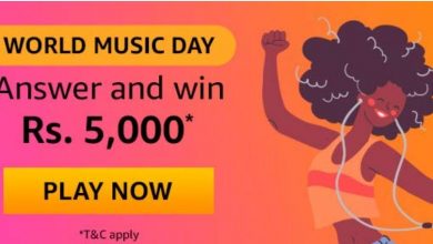 Amazon World Music Day Quiz Answers