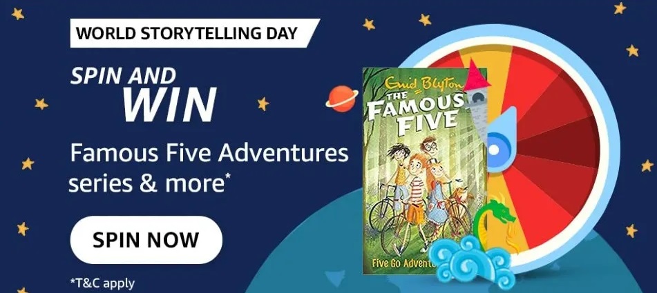 Amazon World Storytelling Day Quiz Answer