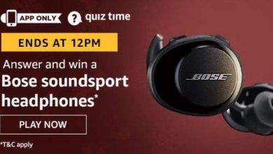 Bose Soundsport Headphone Amazon Quiz Answers