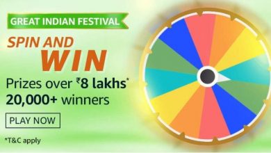 Great Indian Festival Spin And Win Quiz Answers