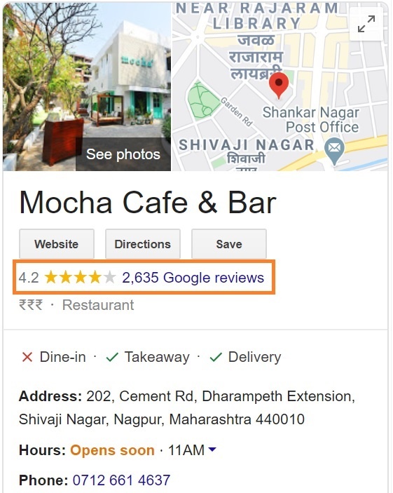 Mocha Cafe And Bar