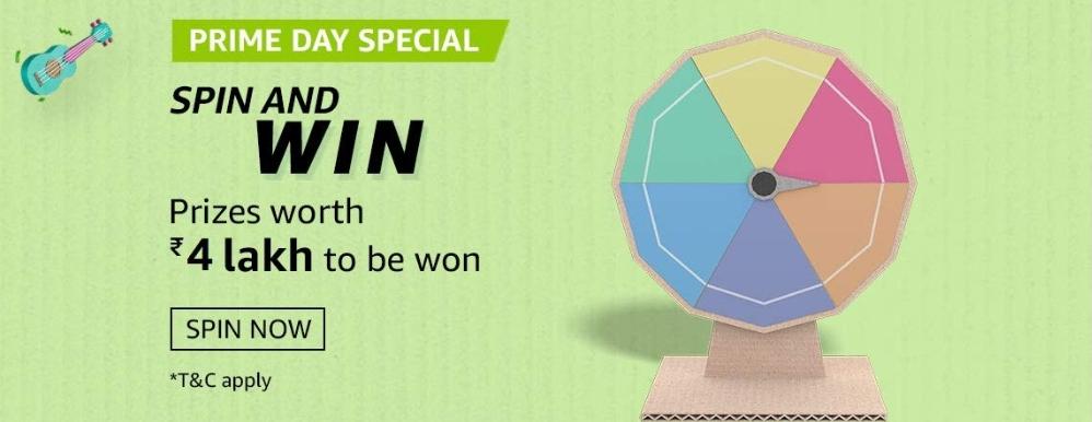 Prime Day Special Spin And Win