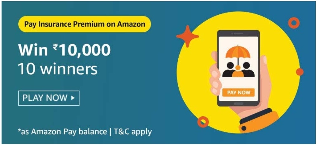 Amazon Pay Insurance Premium Quiz