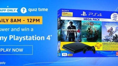 Sony PlayStation 4 Amazon Quiz Answer