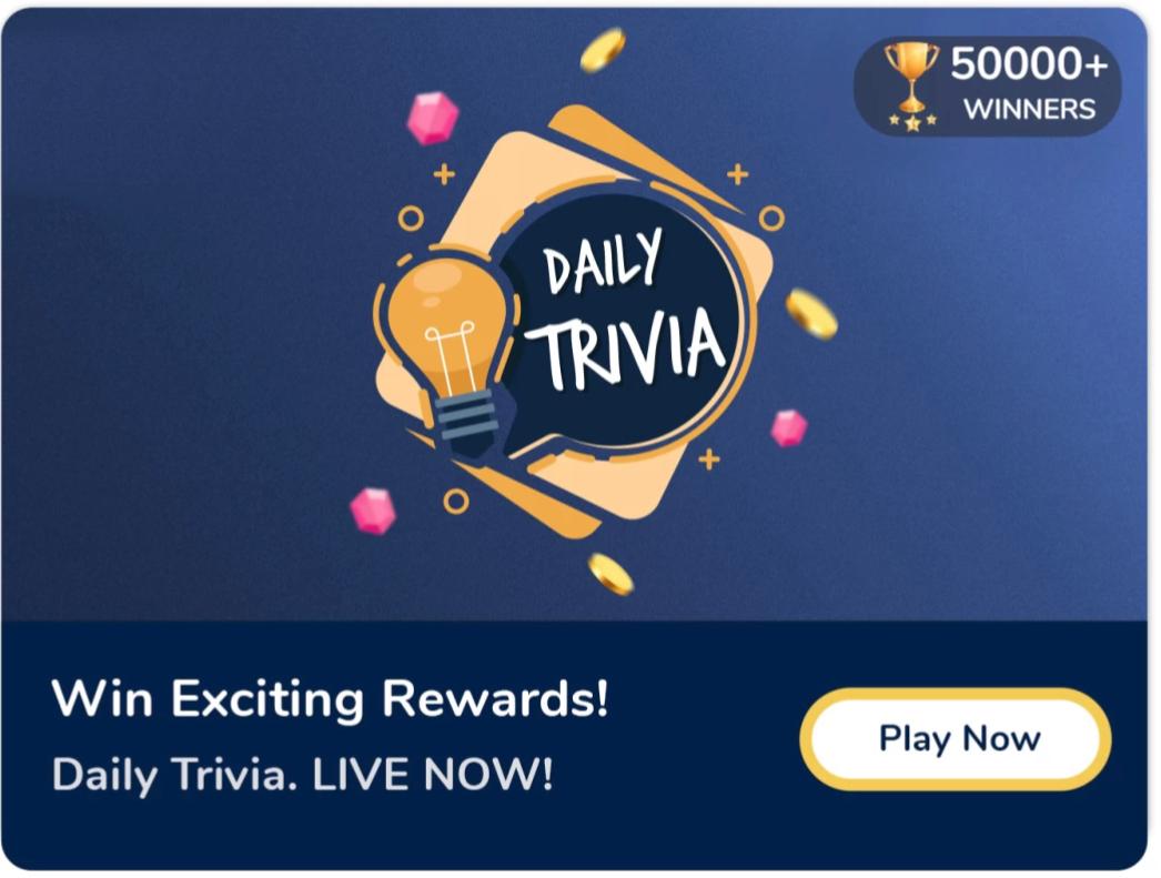 Flipkart daily Trivia