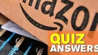 Today’s Amazon Quiz Answers