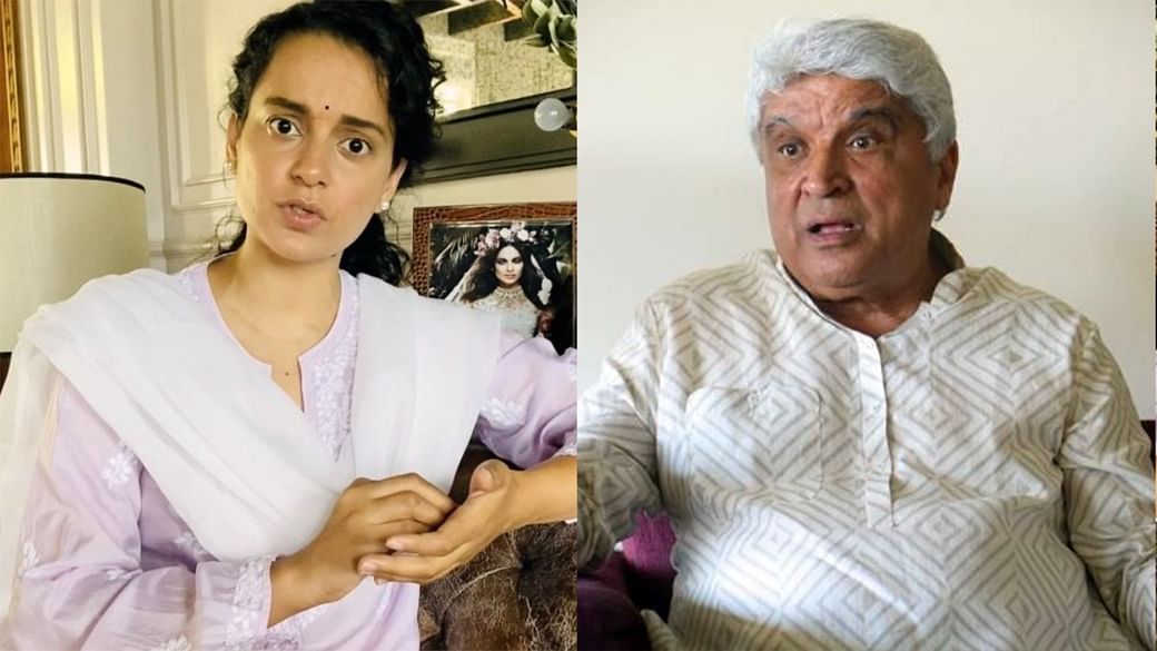 Kangana Ranaut and Javed Akhtar