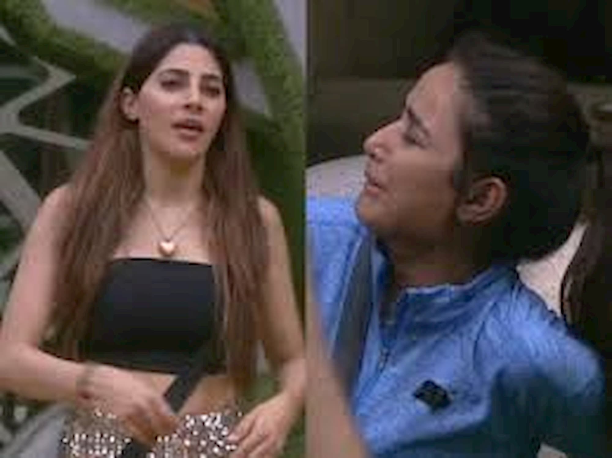 nikki jasmin fight bigg boss 14 